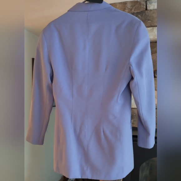 Spiegel Periwinkle Double Breasted Skirt Suit - Picture 2 of 5